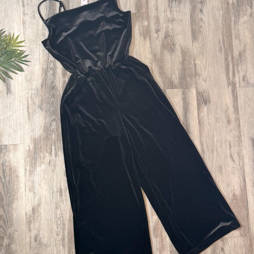 Velour pantsuit